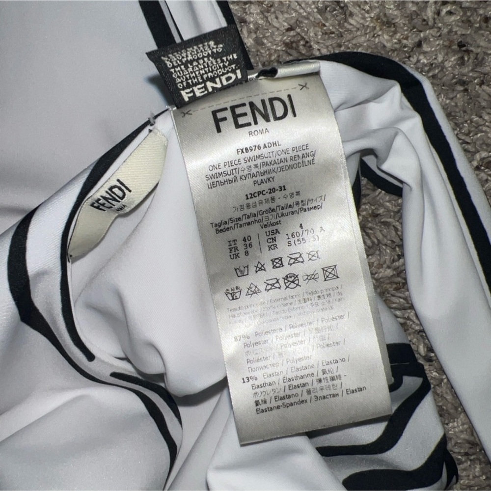 Fendi Roma One-Piece Swimsuit - Picture 4 of 5